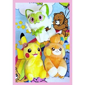 BANDAI SPIRITS Pokemon Pokémon Blooming Days Pikachu Pawmi Sprigatito Plush Toy